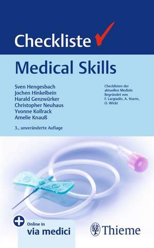 Checkliste Medical Skills