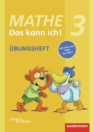 Mathe - Das kann ich! Übungsheft Klasse 3 de Michael Hoffmann