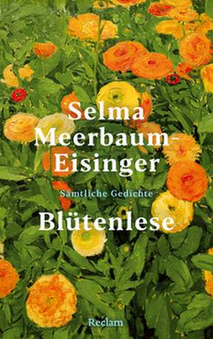 Blütenlese de Selma Meerbaum-Eisinger