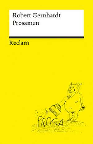 Prosamen de Robert Gernhardt