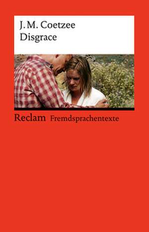 Disgrace de J. M. Coetzee