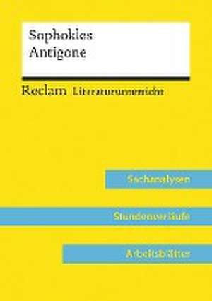 Sophokles: Antigone (Lehrerband) de Katharina Evelin Perschak