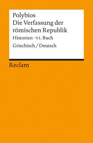 Die Verfassung der römischen Republik de Polybios