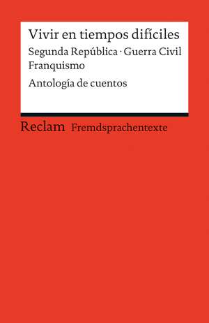 Vivir en tiempos difíciles de Renate Mai