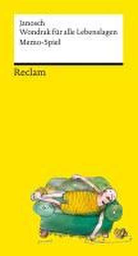 Janosch: 'Wondrak für alle Lebenslagen'. Memo-Spiel de Janosch