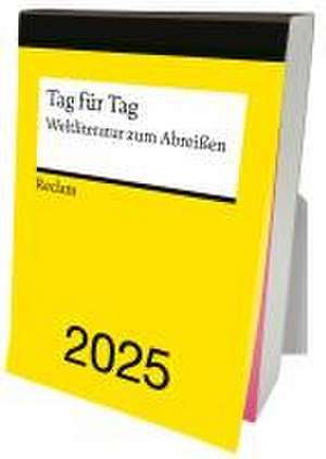 Tag für Tag. Weltliteratur zum Abreißen 2025