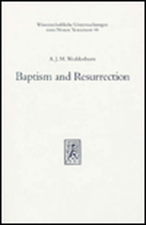 Baptism and Resurrection de Alexander J. M. Wedderburn