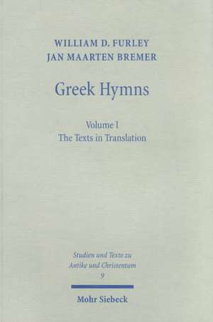 Greek Hymns de Jan M. Bremer