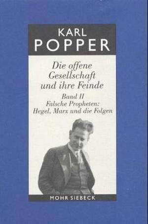 Die offene Gesellschaft und ihre Feinde 2 de Hubert Kiesewetter