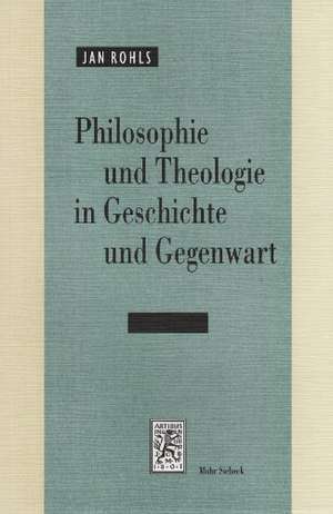 Philosophie Und Theologie in Geschichte Und Gegenwart: Briefe an Gleim - Lebensbeschreibung de Jan Rohls