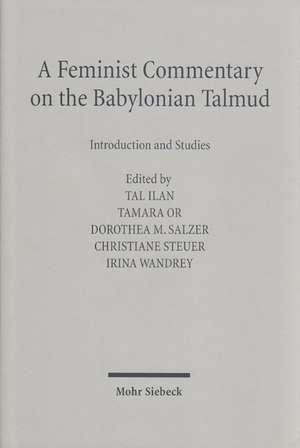 A Feminist Commentary on the Babylonian Talmud de Tal Ilan