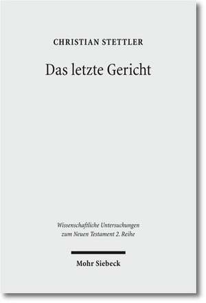 Das letzte Gericht de Christian Stettler