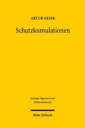 Schutzkumulationen de Artur Geier