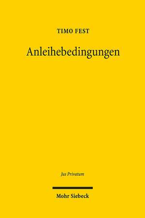 Anleihebedingungen de Timo Fest