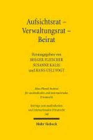 Aufsichtsrat - Verwaltungsrat - Beirat de Holger Fleischer