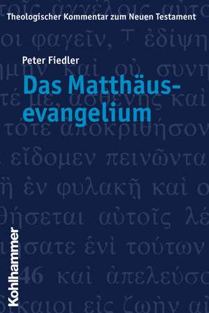 Das Matthausevangelium: Grundlagen Von Belastung, Bewaltigung Und Ressourcen de Peter Fiedler