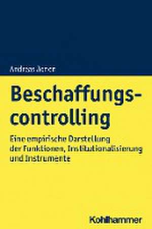 Beschaffungscontrolling de Andreas Jonen