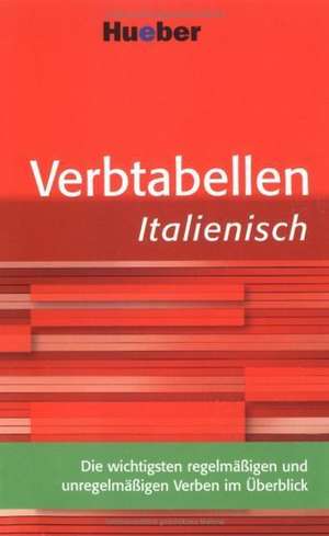 Verbtabellen Italienisch de Anna Colella