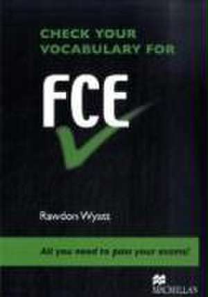 Check your English Vocabulary for FCE