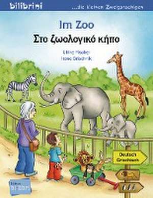 Im Zoo. Kinderbuch Deutsch-Griechisch de Ulrike Fischer