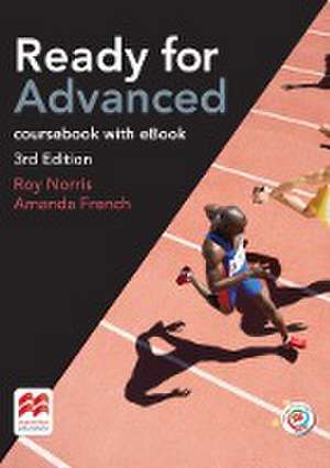 Ready for Advanced. 3rd Edition. Student's Book Package with ebook and MPO - without Key de Roy Norris