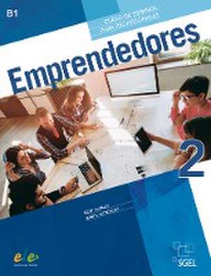 Emprendedores 2. Kurs- und Arbeitsbuch de Geni Alonso