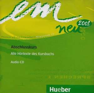 em neu 2008 Abschlusskurs Audio-CD