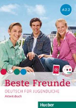 Beste Freunde A2/2. Arbeitsbuch mit Audio-CD de Manuela Georgiakaki