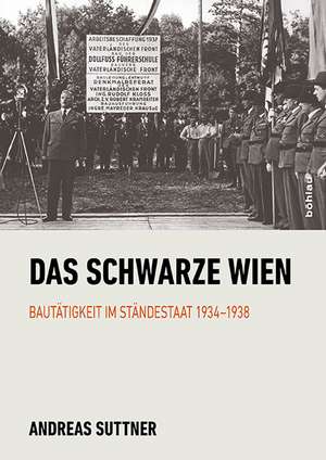 Das schwarze Wien de Andreas Suttner