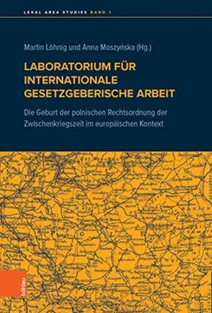 Laboratorium für internationale gesetzgeberische Arbeit de Anna Moszynska