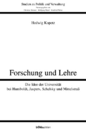 Forschung und Lehre de Hedwig Kopetz