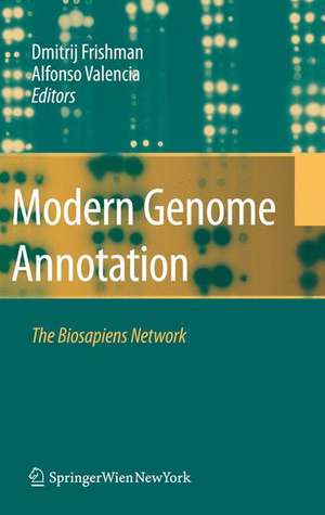 Modern Genome Annotation: The Biosapiens Network de D. Frishman