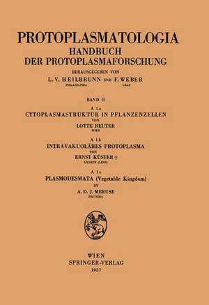 Cytoplasmastruktur in Pflanzenzellen — Intravakuoläres Protoplasma — Plasmodesmata (Vegetable Kingdom) de Lotte Reuter