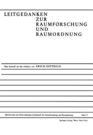 Leitgedanken Zur Raumforschung und Raumordnung: Eine Auswahl aus den Arbeiten von E. Dittrich anläßlich seines 65. Geburtstages de Kenneth A. Loparo