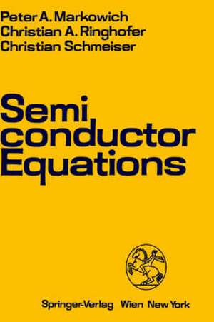 Semiconductor Equations de Peter A. Markowich