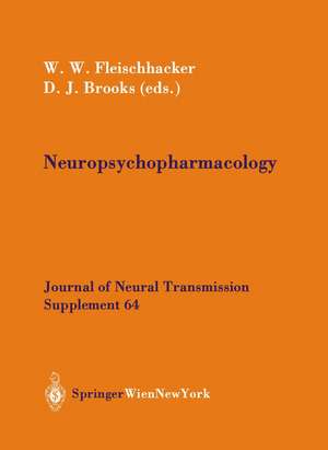 Neuropsychopharmacology de W.W. Fleischhacker