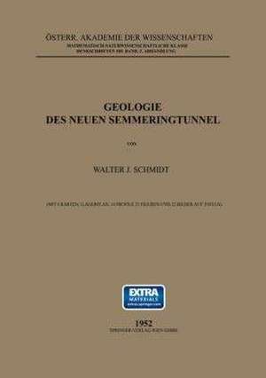 Geologie des Neuen Semmeringtunnel de Walter J. Schmidt