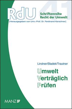 Umwelt Verträglich Prüfen de Berthold Lindner