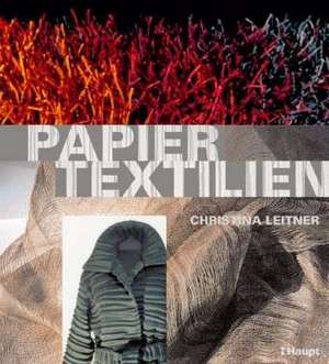 Papiertextilien de Christina Leitner