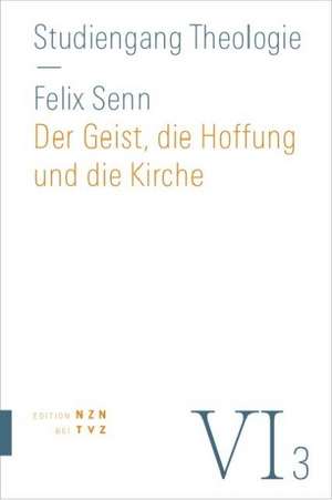 Der Geist, Die Hoffnung Und Die Kirche: Pneumatologie, Eschatologie, Ekklesiologie de Felix Senn