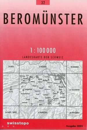 Swisstopo 1 : 100 000 Beromünster