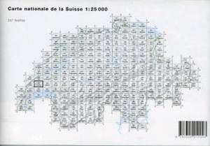 Swisstopo 1 : 25 000 Cossonay