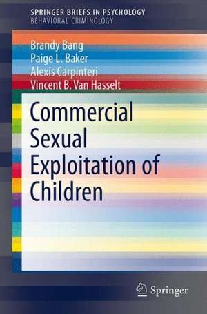 Commercial Sexual Exploitation of Children de Brandy Bang