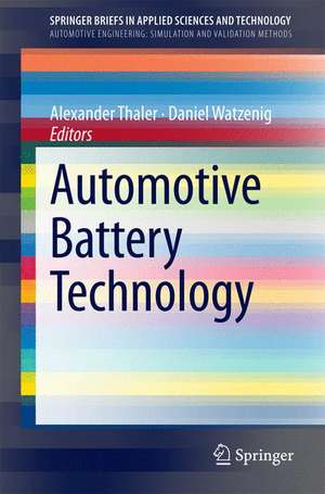 Automotive Battery Technology de Alexander Thaler