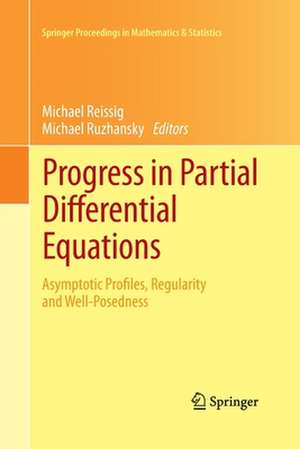 Progress in Partial Differential Equations: Asymptotic Profiles, Regularity and Well-Posedness de Michael Reissig