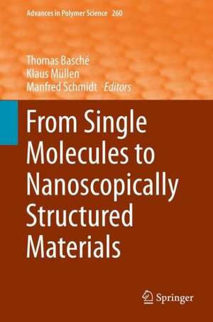 From Single Molecules to Nanoscopically Structured Materials de Thomas Basché