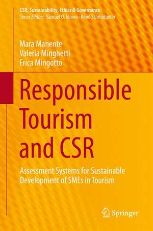 Responsible Tourism and CSR: Assessment Systems for Sustainable Development of SMEs in Tourism de Mara Manente