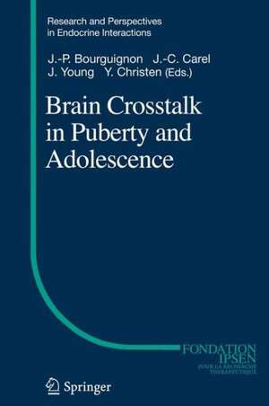 Brain Crosstalk in Puberty and Adolescence de Jean-Pierre Bourguignon