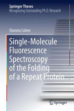 Single-Molecule Fluorescence Spectroscopy of the Folding of a Repeat Protein de Sharona Cohen