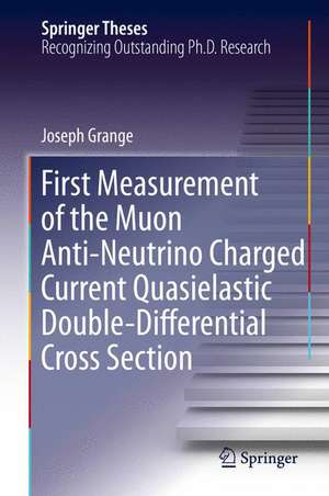 First Measurement of the Muon Anti-Neutrino Charged Current Quasielastic Double-Differential Cross Section de Joseph Grange